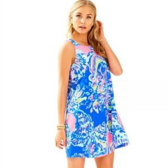 Lilly Pulitzer Silk Jackie Shift Dress - Picture 4 of 9
